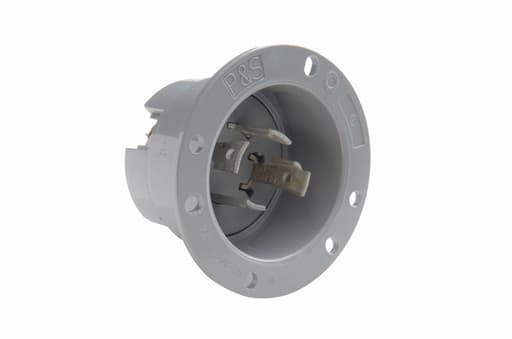 Pass & Seymour / Legrand - Pass & Seymour L1630-Fi Flanged Inlet 4Wire 30Amp 480Volt Turnlok