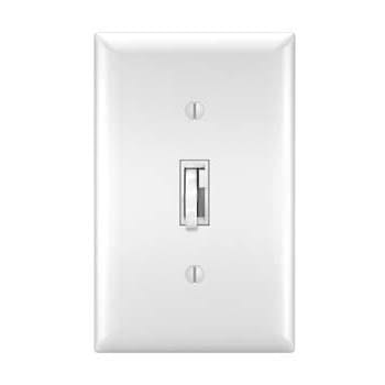 Pass & Seymour / Legrand - Pass & Seymour TSD703PTUW 1-Pole 3-Wire 450W White Slide Dimmer Toggle Switch