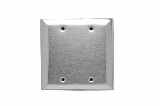 Pass & Seymour / Legrand - Pass & Seymour WP23 2-Gang Blank Gasketed Weatherproof Device Box Cover