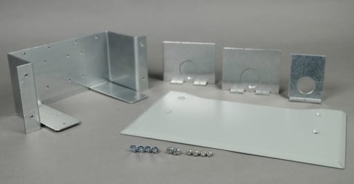 The Wiremold Co - Wiremold OFR10IW OFR Series In-Wall White Entrance End Fitting