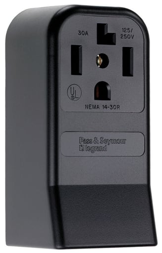 Pass & Seymour / Legrand - Pass & Seymour 3884 Straight Blade Receptacle 3Pole 4Wire 30Amp 125/250V