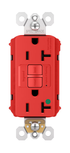 Pass & Seymour / Legrand - P&S PT2097HGTRRED SELF TEST PLUGTAI