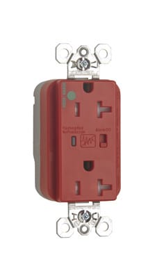 Pass & Seymour / Legrand - P&S PTTR8300REDSP PT HG SPD REC TR