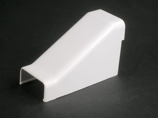 The Wiremold Co - Wiremold 2886 2-3/8 x 1-9/16" Ivory Non-Metallic 1-Channel Drop Ceiling Connector