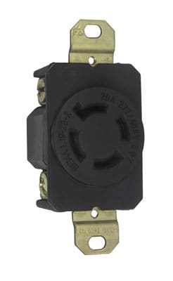 Pass & Seymour / Legrand - P&S L1920R R SGL 4W 20A 277/480V T/