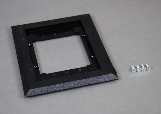 The Wiremold Co - Wiremold S124BLK Source 1 Carpet Flange
