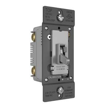 Pass & Seymour / Legrand - P&S TSDCL303PGRY TOG SLIDE DIM CFL/