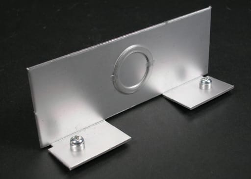 The Wiremold Co - Wiremold AL5210B1 AL5200-Series Large Multi-Channel Raceway Entrance End Fitting