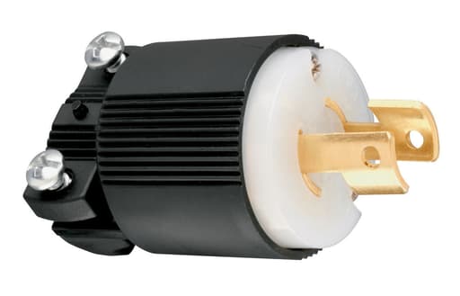 Pass & Seymour / Legrand - Pass & Seymour 7102 Plug 20A 250V Turnlok E 20A 250v
