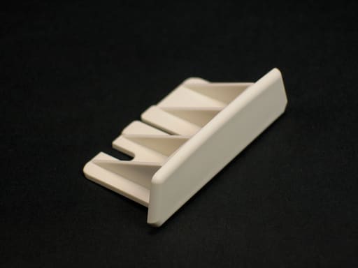 The Wiremold Co - Wiremold 2310B 2-1/4 x 1 x 27/32" Ivory Non-Metallic 1-Channel Raceway Blank End