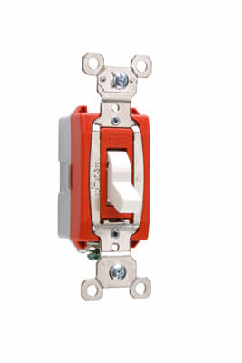 Pass & Seymour / Legrand - Pass & Seymour PS20AC1-WSL 1pole Lighted Switch, Back & Side Wire, 20A 120/277V - White