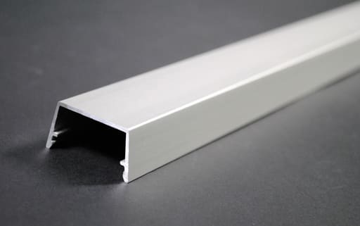 The Wiremold Co - Wiremold AL2000C-5 1-7/16" Satin Anodized Aluminum 1-Channel Raceway Cover