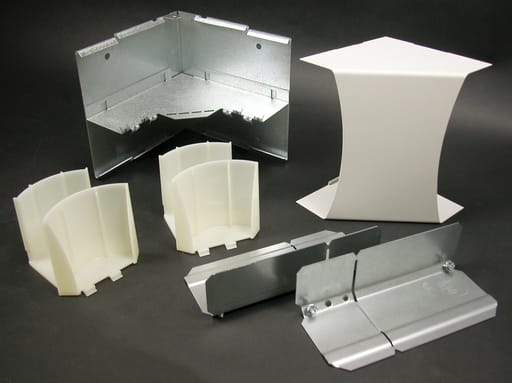 The Wiremold Co - Wiremold DS4017-DG Designer Gray Internal Elbow