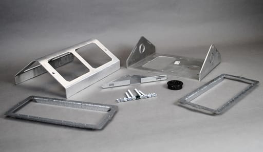 The Wiremold Co - LCAN MP8-1 8 PLEX DUAL SERVICE MULT