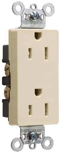Pass & Seymour / Legrand - P&S TR26252I CML TR DECO REC 15A125