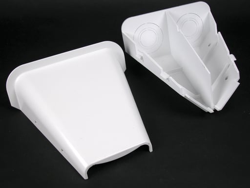 The Wiremold Co - Wiremold MXN2F21WH 5400 Entrance End Fitting