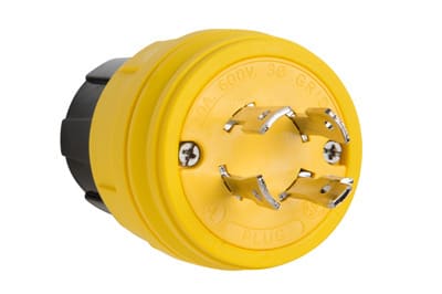 Pass & Seymour / Legrand - Pass & Seymour 28W77 30A 600V L1730P IP67 Turnlok Plug