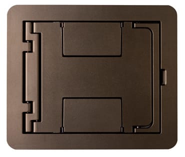 The Wiremold Co - Wiremold FPBTCBZ FPBTC - FloorPort-Series Blank Cover Assembly