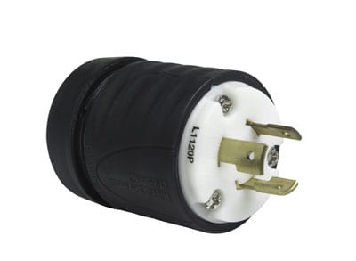 Pass & Seymour / Legrand - Pass & Seymour L1120-P Turnlok Plug, 3wire, 20A 3phase 250v