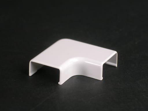 The Wiremold Co - LCAN 2711-WH NM FLAT 90 D. ELBOW 27