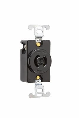 Pass & Seymour / Legrand - Pass & Seymour 7210 Receptacle Single 20A 250V Turnlok