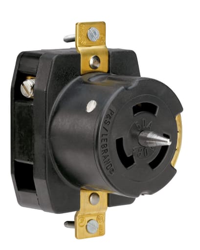 Pass & Seymour / Legrand - Pass & Seymour CS8469 2pole 3wire 480V Receptacle