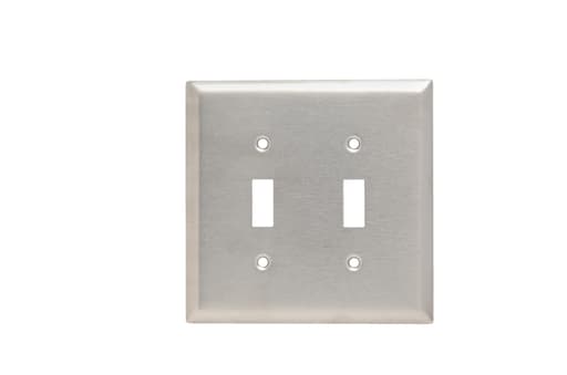 Pass & Seymour / Legrand - P&S SSJ2 SMOOTH 302SS 2G 2 TOGGLE J