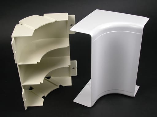 The Wiremold Co - Wiremold 5517FO 5500-Series Bend Radius Full Capacity Internal Elbow Fitting