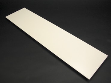 The Wiremold Co - Wiremold V4000C195 19.5" Raceway Pre-Cut Cover, Steel - Ivory