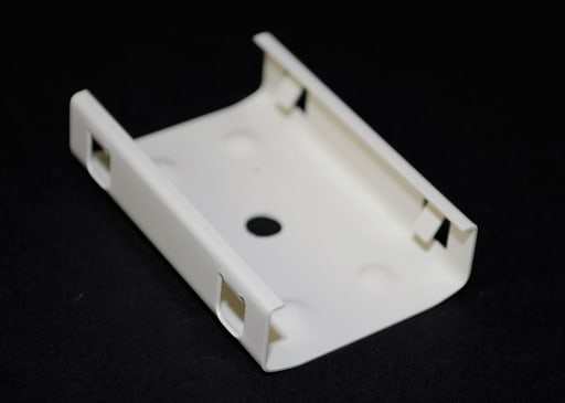 The Wiremold Co - Wiremold V2003 2" Ivory Steel 1-Channel Raceway Supporting Clip