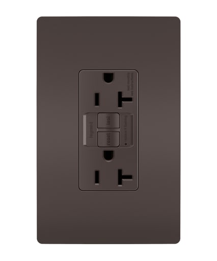 Pass & Seymour / Legrand - Pass & Seymour 2097 20A 125V Self-Test GFCI, Brown