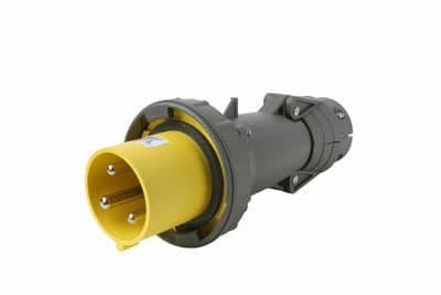 Pass & Seymour / Legrand - P&S PS463P9W IEC PLUG 3P4W 63A 200/