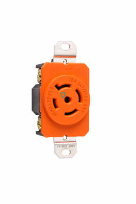 Pass & Seymour / Legrand - P&S IGL2320R TURNLOK SINGLE 4W 20A3