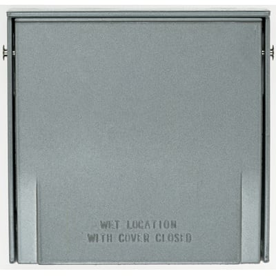 Pass & Seymour / Legrand - Pass & Seymour 3796 4.56 x 1.2 x 4.5 Inch 1-Gang Die-Cast Aluminum Weatherproof Box Cover
