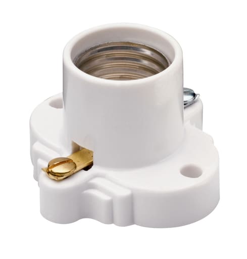 Pass & Seymour / Legrand - P&S S752WCC10 PORCELAIN LMPHLDR CLE