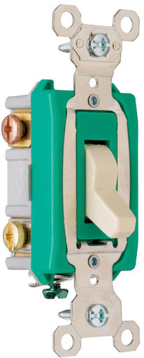 Pass & Seymour / Legrand - Pass & Seymour PS30AC3I Ivory Industrial Extra Heavy Duty Specification Grade Switch