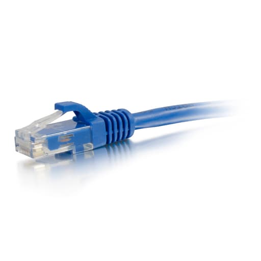 Quiktron Inc - Quiktron 570-110-003 3ft Q-Series Patch Cord, Cat5e, Booted - Blue