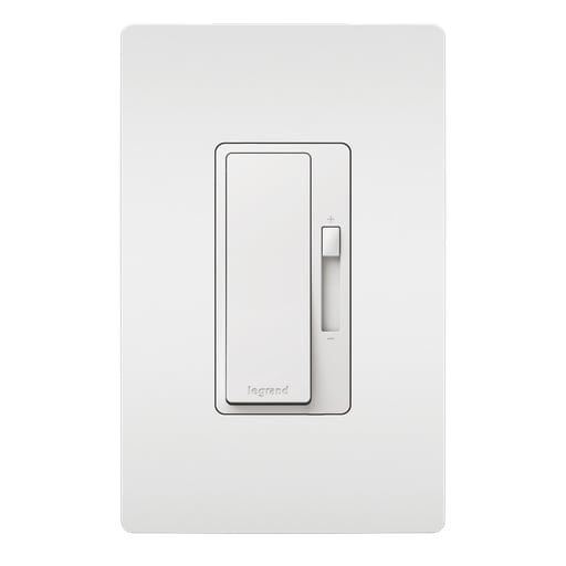 Pass & Seymour / Legrand - Pass & Seymour RHL153PW 1P/3W Preset radiant® LED Advanced Wall Dimmer, 150W LED, 120VAC, 60Hz, White (Wall Plate not included)