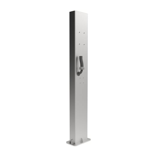 The Wiremold Co - Wiremold XEVPED2 EV Charger Pedestal, Dual-Sided