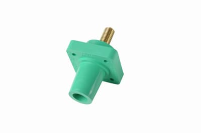 Pass & Seymour / Legrand - Pass & Seymour PS40-FRSB-G Female Cam, 400A 600V, Panel Mount - Green