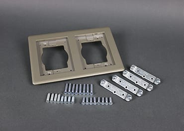 The Wiremold Co - Wiremold 827TCAL-NK Carpet and Tile Flange