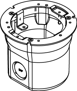 The Wiremold Co - Wiremold 862 862-Series PVC Floor Box