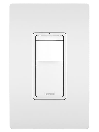 Pass & Seymour / Legrand - Pass & Seymour RRW600UTC Radiant 2-Wire Occupancy Sensor, 120V 600W - Tri-Color