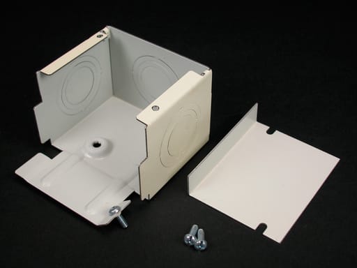 The Wiremold Co - Wiremold G3010C Gray Steel Entrance End Fitting