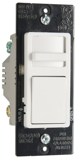 Pass & Seymour / Legrand - P&S WSCL453PW WIDE SLIDE INC/CFL/LE