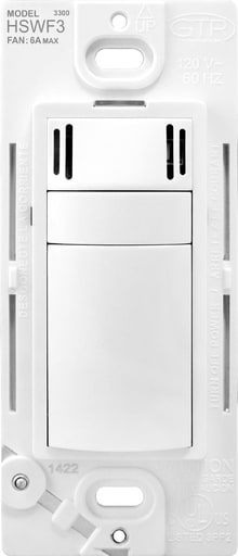 Pass & Seymour / Legrand - Pass & Seymour HSWF3W 6A Fan Control Humidity Sensor - White
