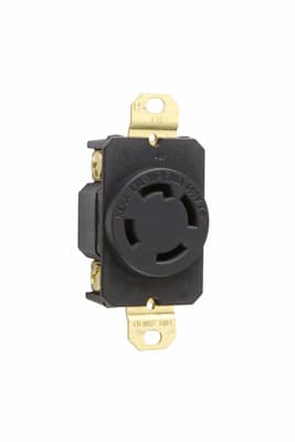Pass & Seymour / Legrand - Pass & Seymour L1630-R Turnlok Single Receptacle 4Wire 30Amp 3Phase 480Volt