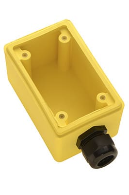 Pass & Seymour / Legrand - P&S FD22 YEL BACK BOX,DEEP,3/4IN DP
