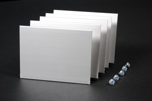 The Wiremold Co - Wiremold ALA3810B 3 x 2-1/4" Satin Anodized Aluminum 1-Channel Raceway Blank End