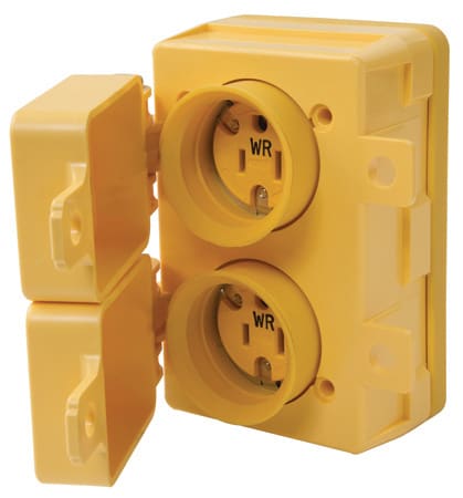 Pass & Seymour / Legrand - P&S 60W47DPLX STR BLD DPLX REC IP67